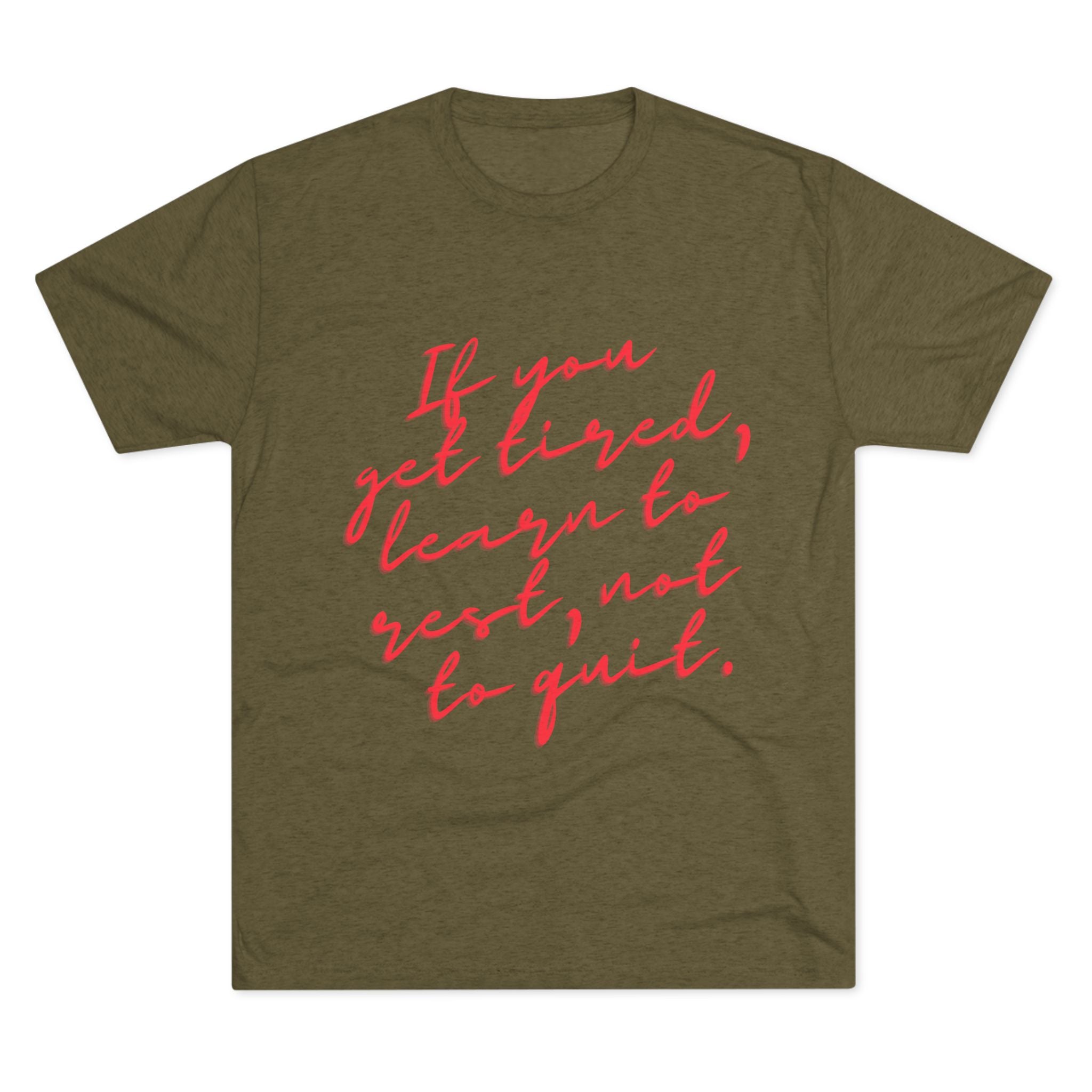 If you get tired, learn to rest, not to quit. || - Motivational Shirt for Relaxation and Self-Care, Gift for Friends, Positive Vibes Tee, Casual Wear, [...]