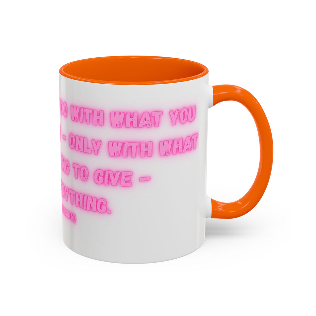 Katherine Hepburn Inspirational Coffee Mug, Motivational Gift for Artists, Home Office Decor, Fun Quote Mug, Unique Birthday Present