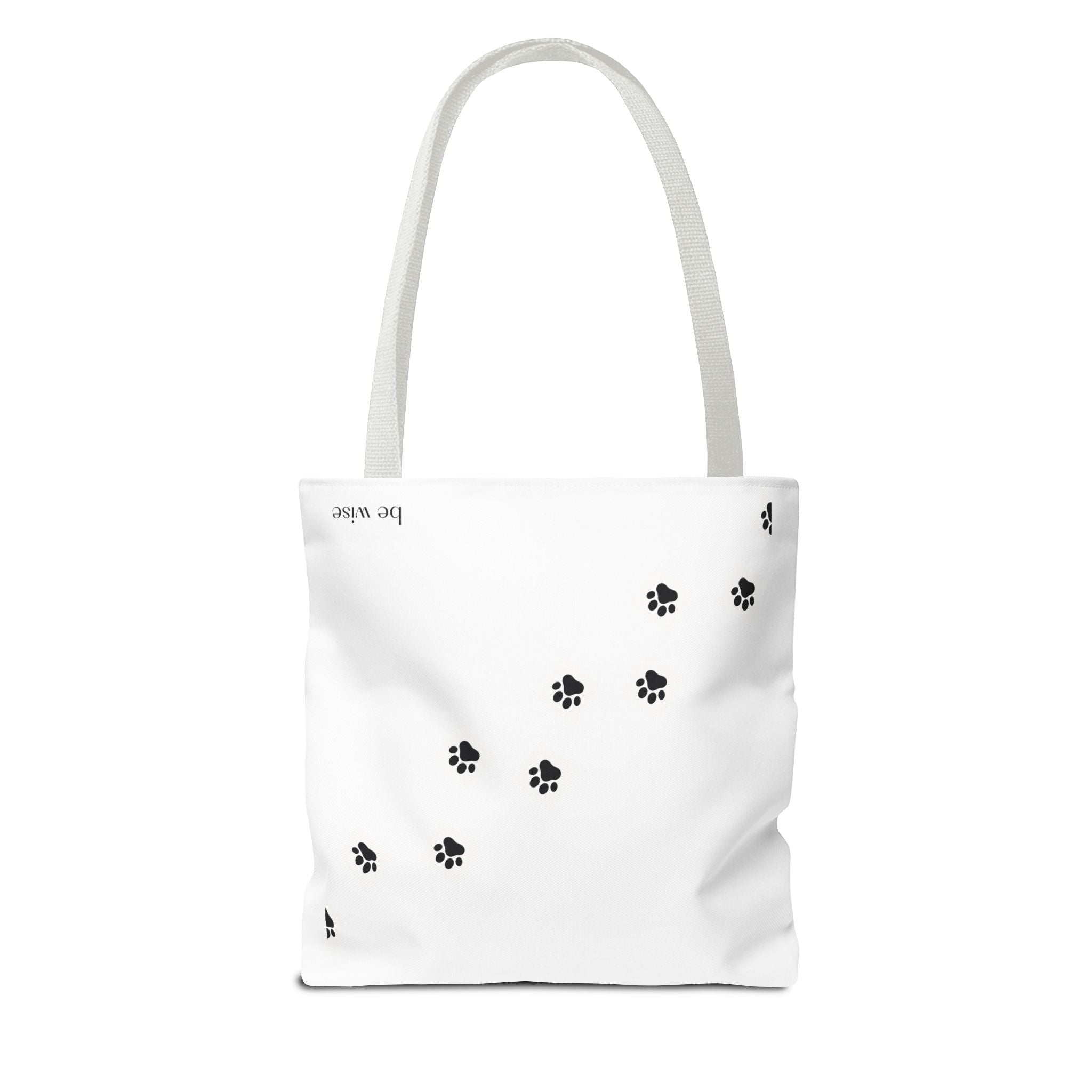 Paw Print Tote Bag - Stylish Pet Lover Accessory, Eco-Friendly Shopping Bag, Dog Lover Gift, Animal Prints, Cute Carryall