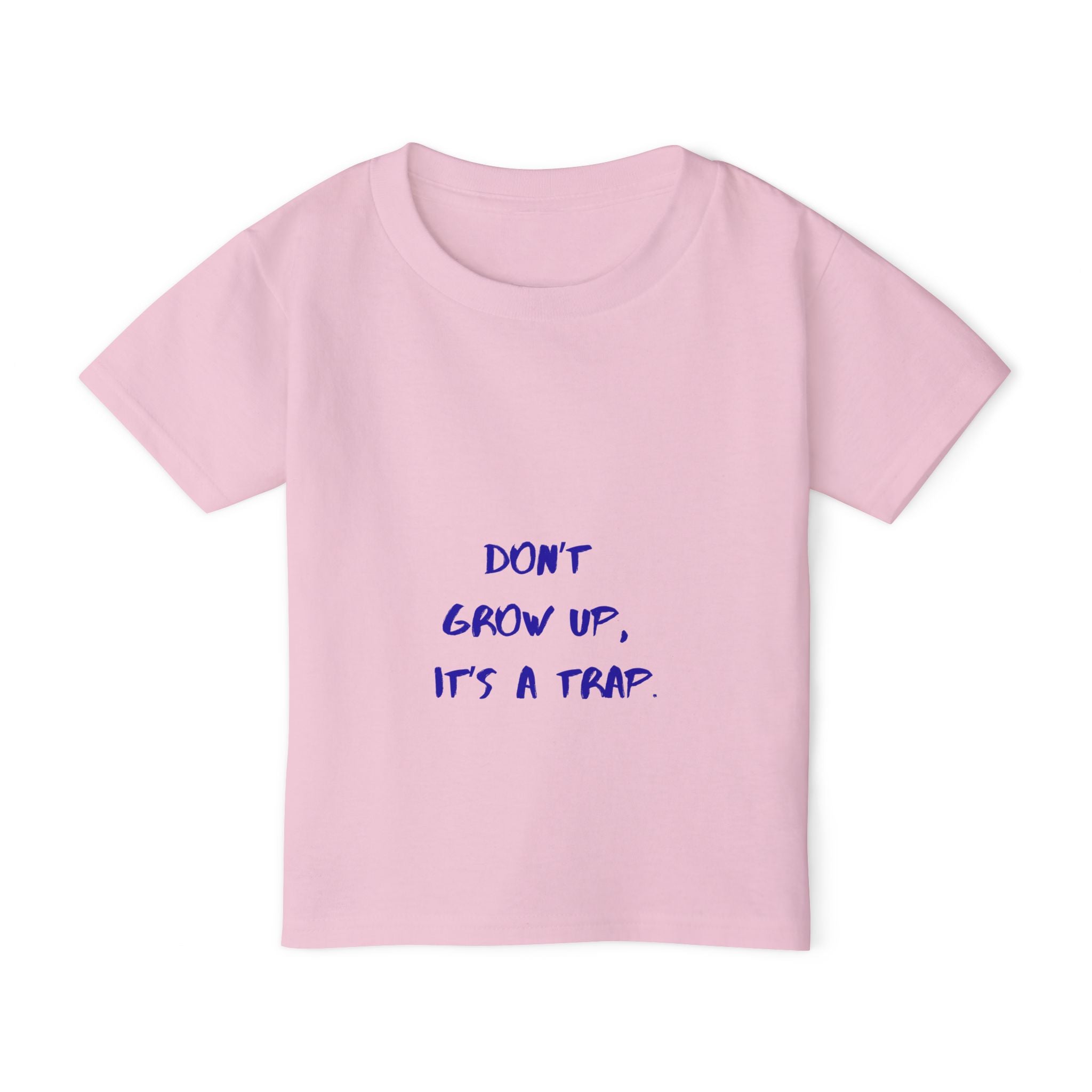Funny Toddler T-Shirt - 'Don't Grow Up, It's a Trap' - Playful Kids Tee, Birthday Gift, Gift for Parents, Cute Child Apparel