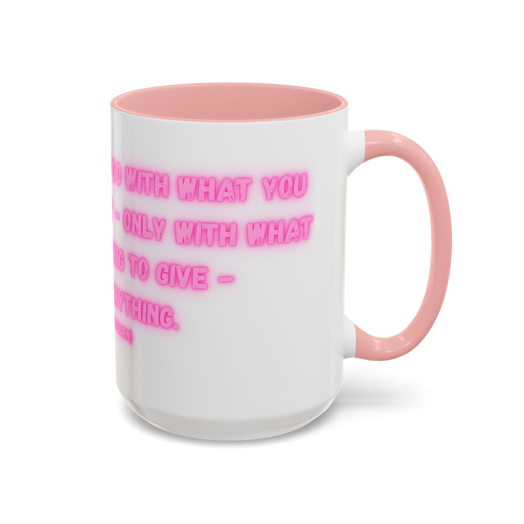 Katherine Hepburn Inspirational Coffee Mug, Motivational Gift for Artists, Home Office Decor, Fun Quote Mug, Unique Birthday Present