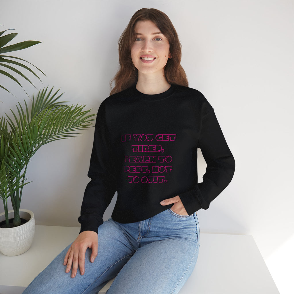 Inspirational Quote Crewneck Sweatshirt, Cozy Unisex Sweatshirt, Casual Outfit, Gift for Her, Motivational Apparel, Everyday Comfort
