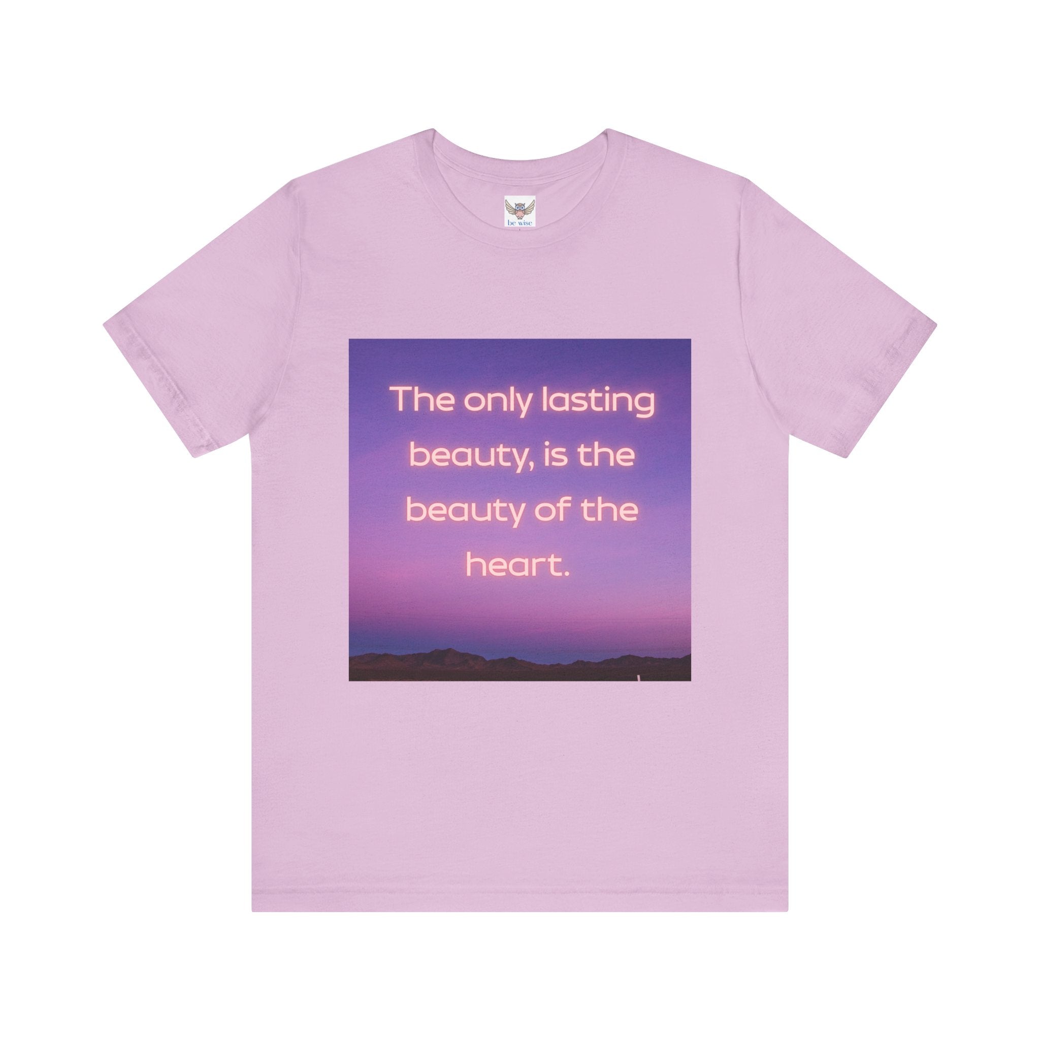 The only lasting beauty, is the beauty of the heart. ||  - "The only lasting beauty, is the beauty of the heart" - Unisex Jersey Short Sleeve Shirt, Motivational Gift, [...]