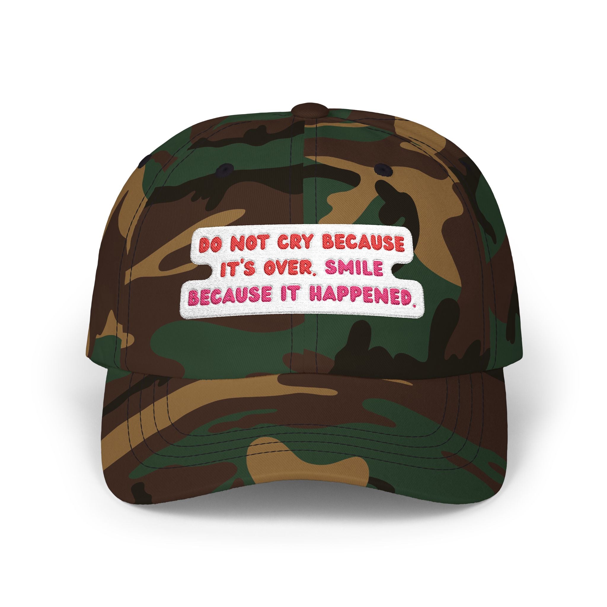 Do not cry because it's over. Smile because it happened. || Perfect Gift when something went wrong, Casual Wear, Summer Outfits