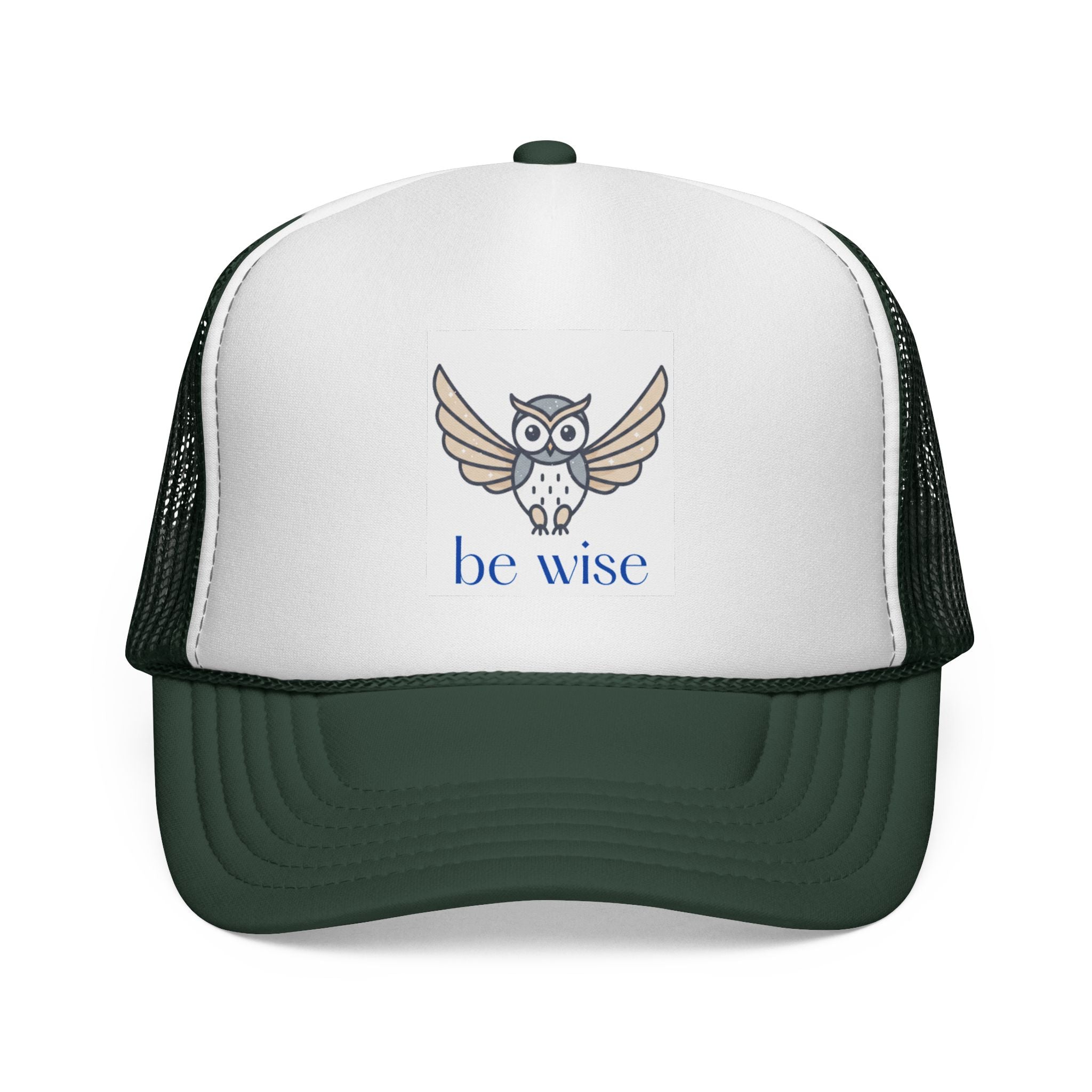 Wise Owl Trucker Cap - Be Wise Design, Trendy Hat for Nature Lovers, Perfect Gift for Outdoor Enthusiasts, Cool Fashion Accessory, [...]