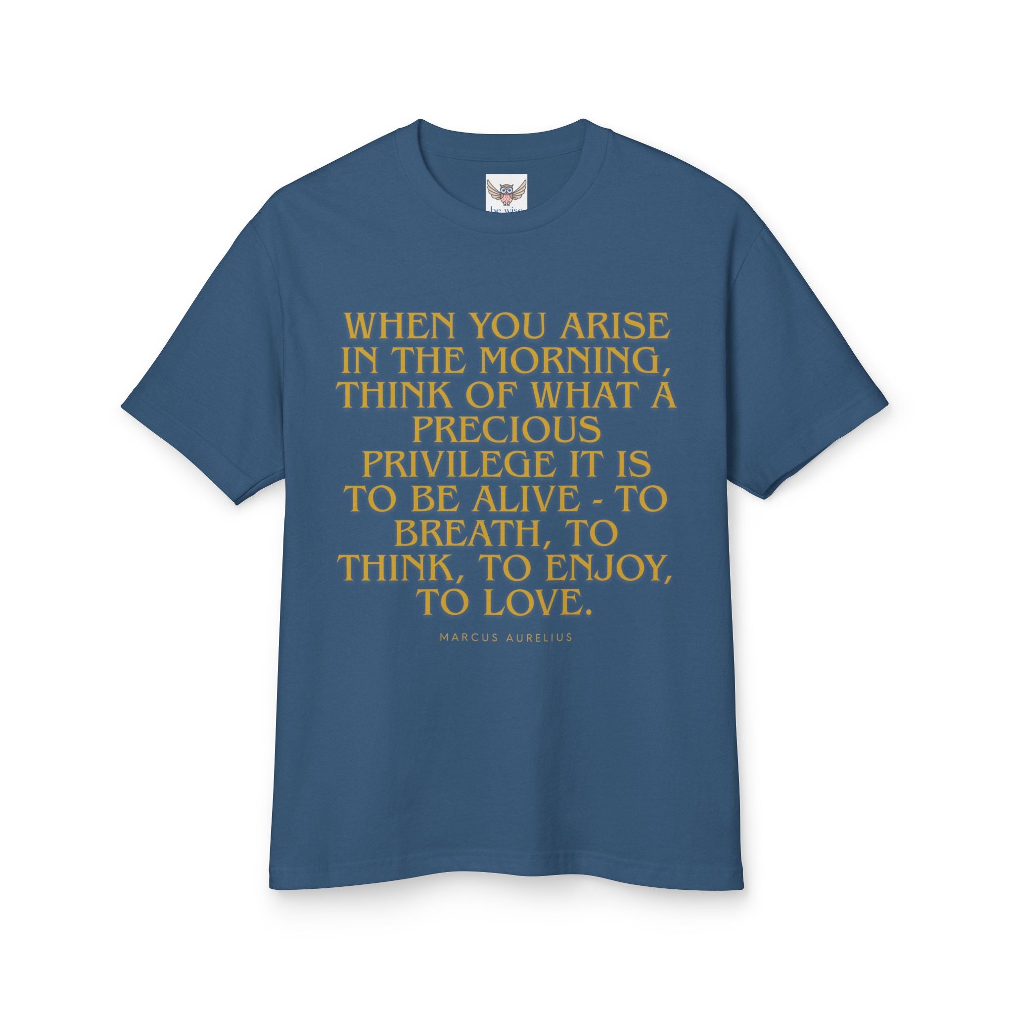 When you arise in the morning, think of what a precious privilege it is to be alive - to breath, to think, to enjoy, to love. ||  Comfortable Tee for Mindfulness, Perfect Gift for Friends, Relaxed Vibe Shirt, Everyday Reminder Tee, Gifts [...]