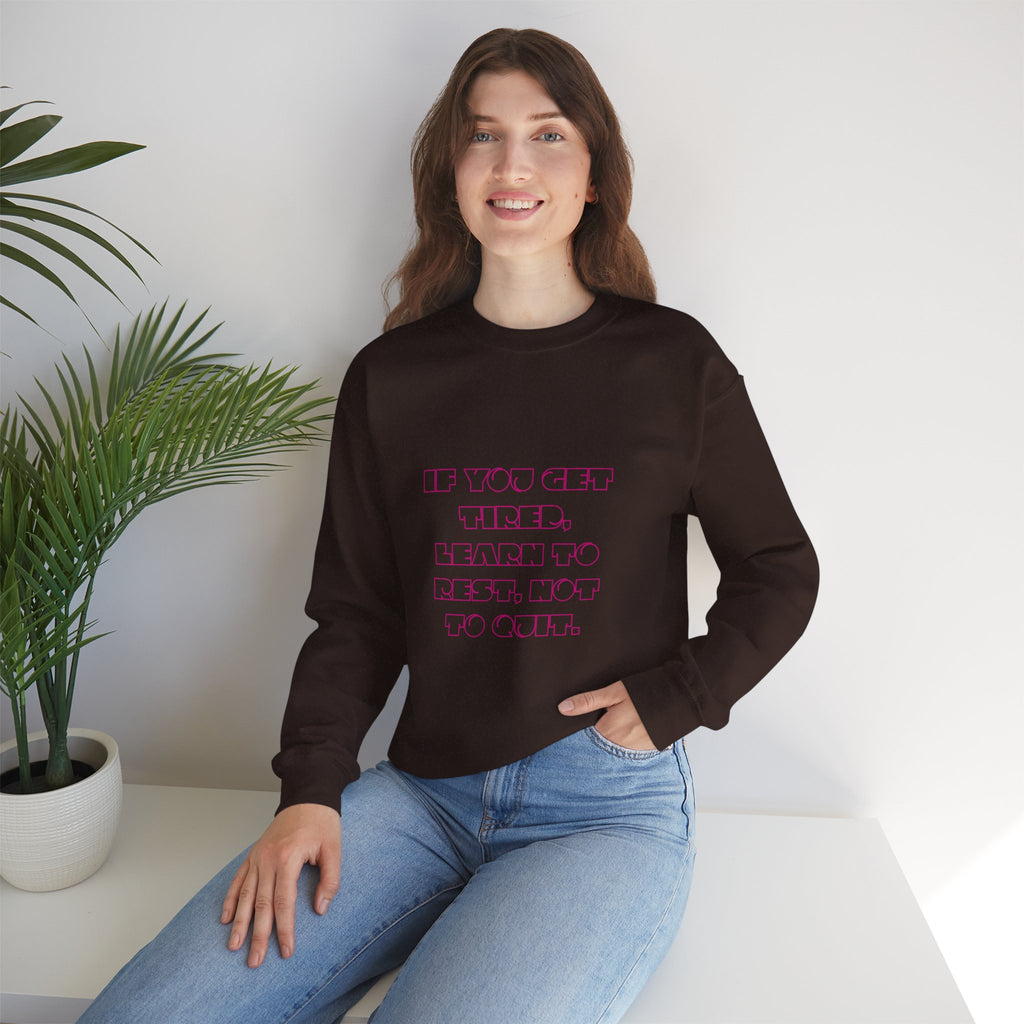 Inspirational Quote Crewneck Sweatshirt, Cozy Unisex Sweatshirt, Casual Outfit, Gift for Her, Motivational Apparel, Everyday Comfort