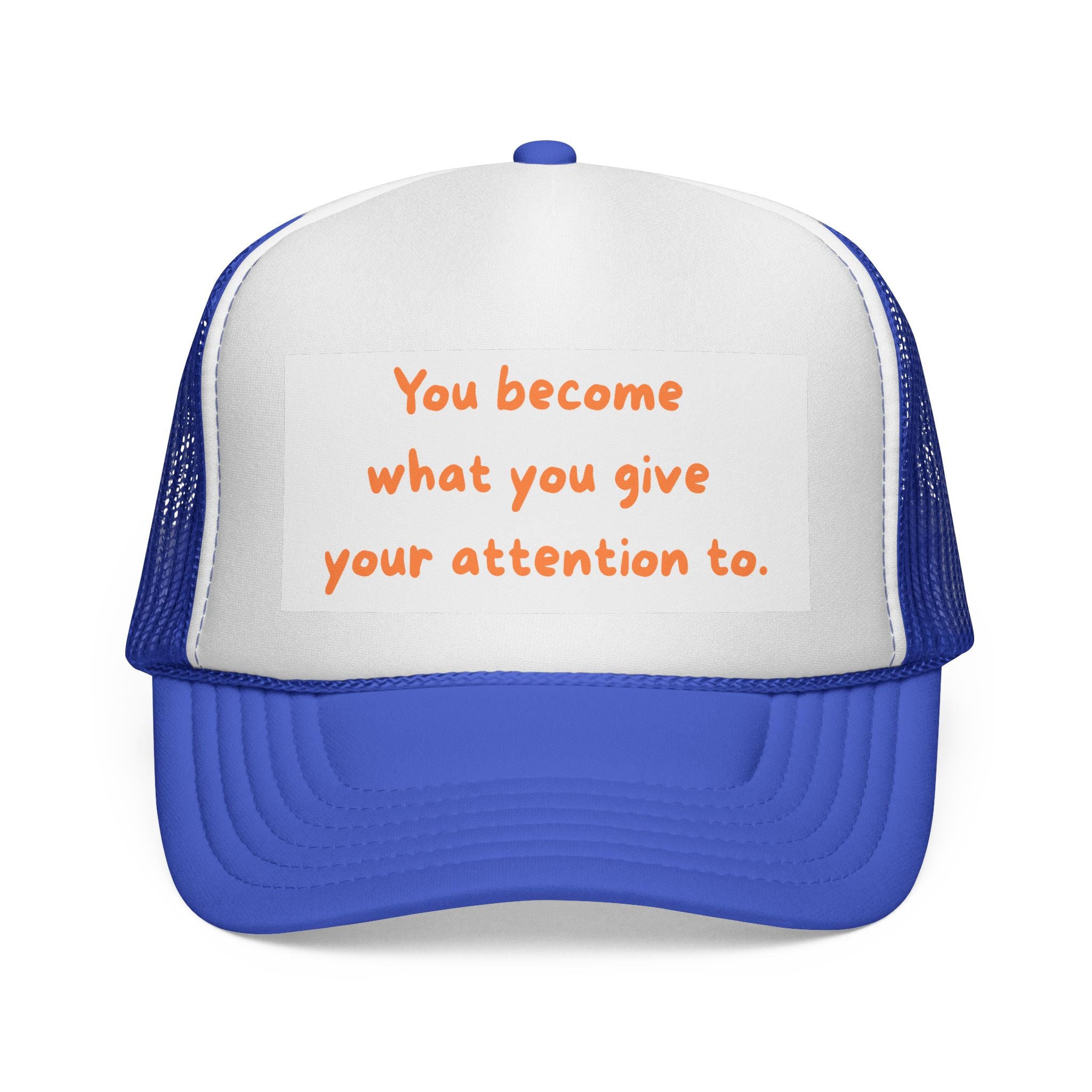 Inspirational Trucker Cap - Motivational Hat for Daily Wear, Gift for Friends, Positive Vibes, Outdoor Style, Summer Accessory