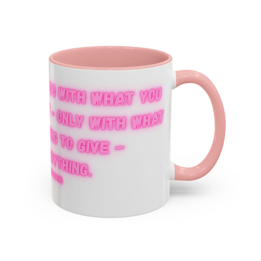 Katherine Hepburn Inspirational Coffee Mug, Motivational Gift for Artists, Home Office Decor, Fun Quote Mug, Unique Birthday Present