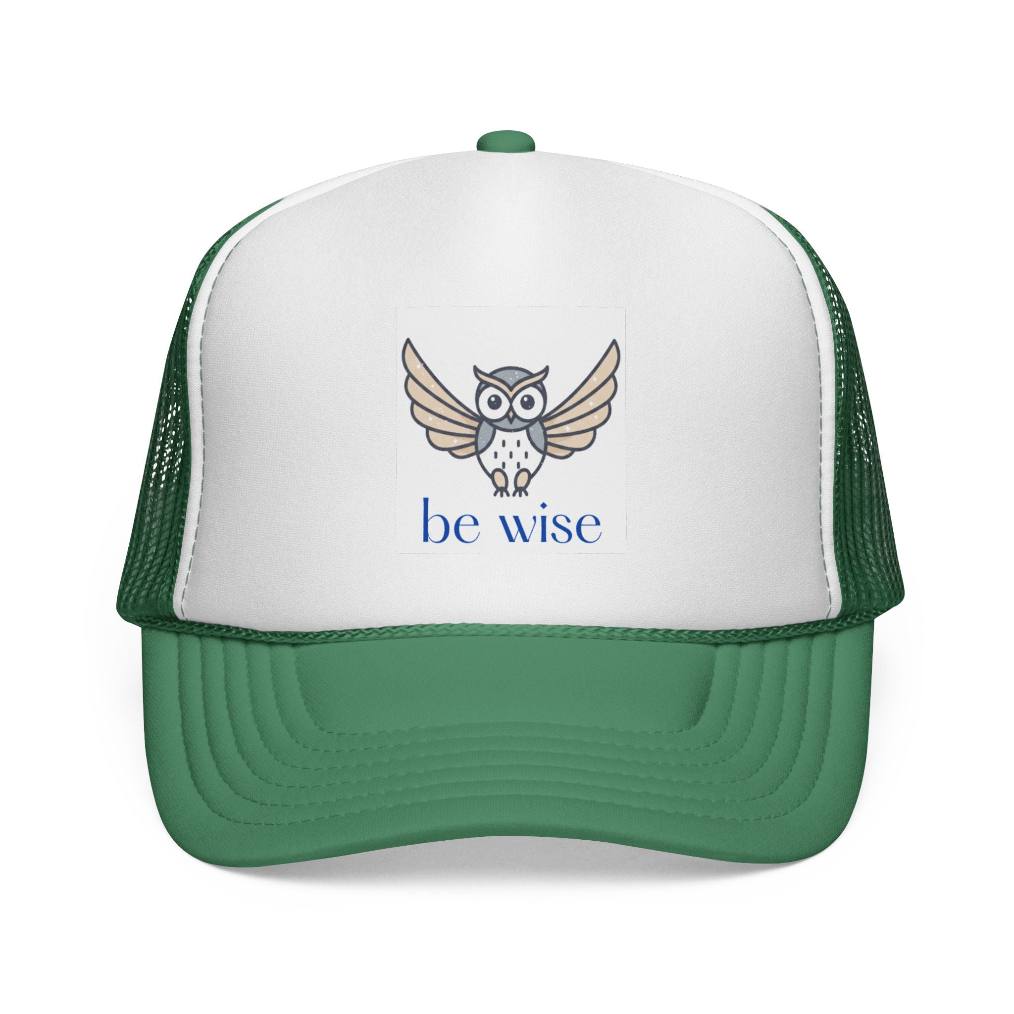 Wise Owl Trucker Cap - Be Wise Design, Trendy Hat for Nature Lovers, Perfect Gift for Outdoor Enthusiasts, Cool Fashion Accessory, [...]
