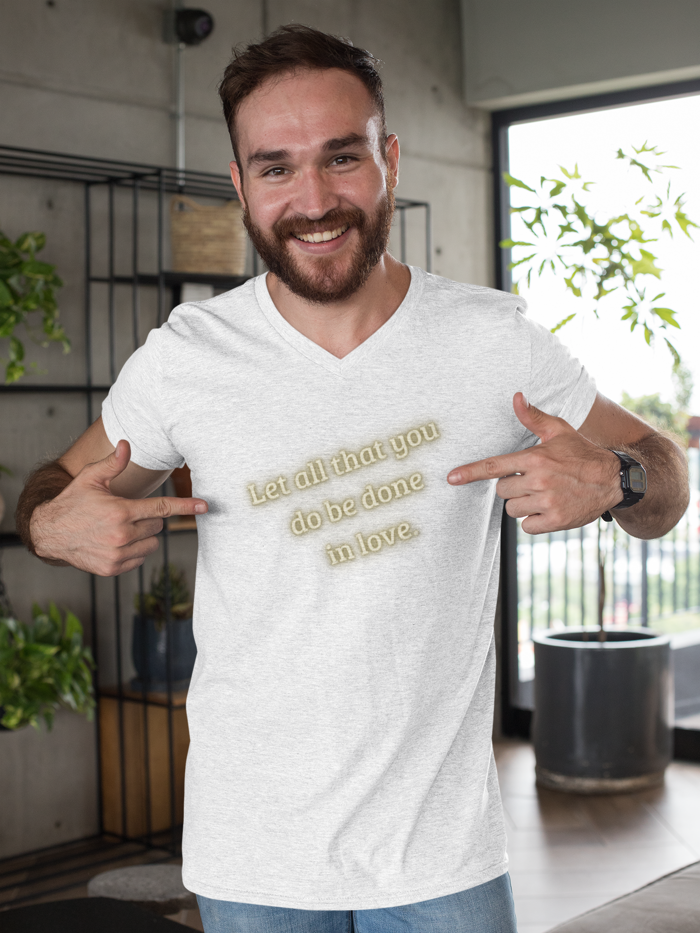 Let all that you do be done in love. ||  Motivational T-Shirt, Unisex Love Quote Shirt, Casual Outfit, Gift for Her/Him