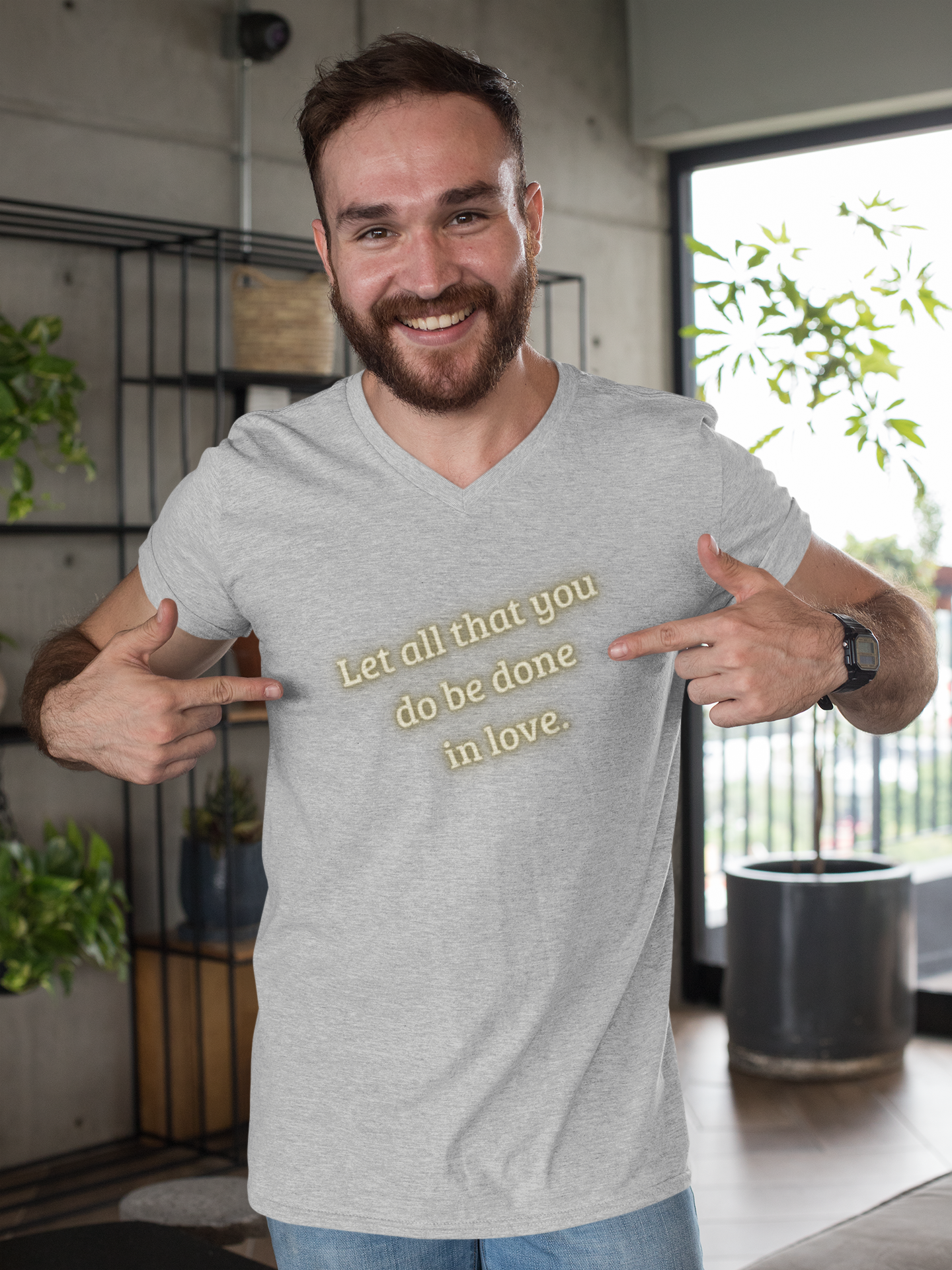 Let all that you do be done in love. ||  Motivational T-Shirt, Unisex Love Quote Shirt, Casual Outfit, Gift for Her/Him
