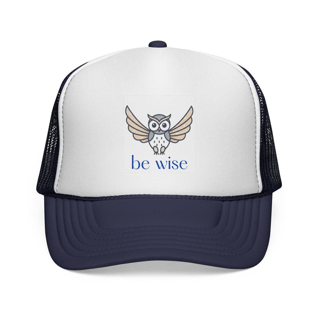 Wise Owl Trucker Cap - Be Wise Design, Trendy Hat for Nature Lovers, Perfect Gift for Outdoor Enthusiasts, Cool Fashion Accessory, [...]