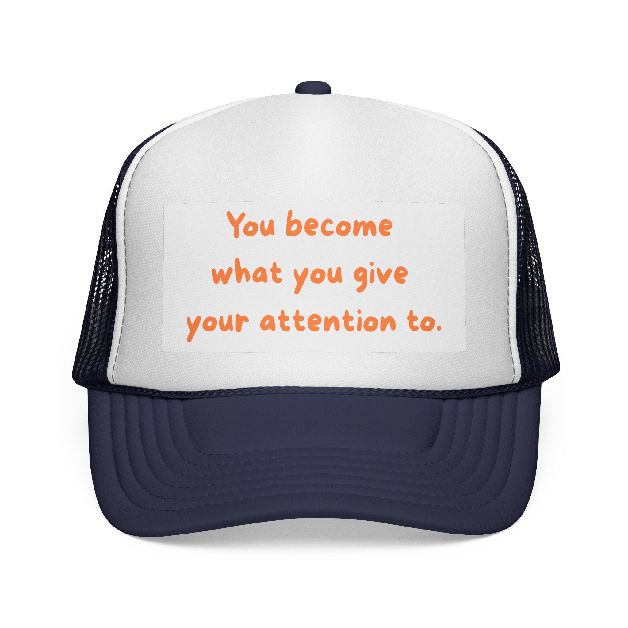 Inspirational Trucker Cap - Motivational Hat for Daily Wear, Gift for Friends, Positive Vibes, Outdoor Style, Summer Accessory