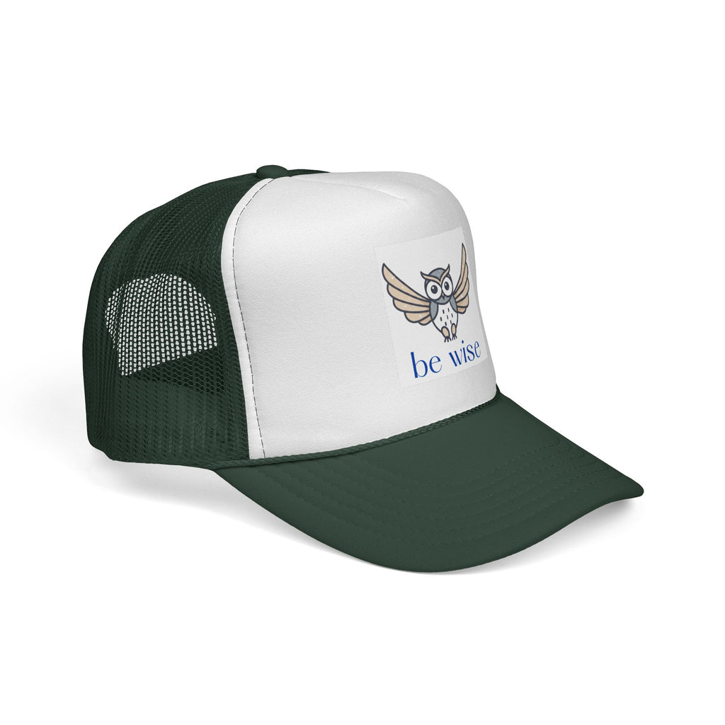 Wise Owl Trucker Cap - Be Wise Design, Trendy Hat for Nature Lovers, Perfect Gift for Outdoor Enthusiasts, Cool Fashion Accessory, [...]