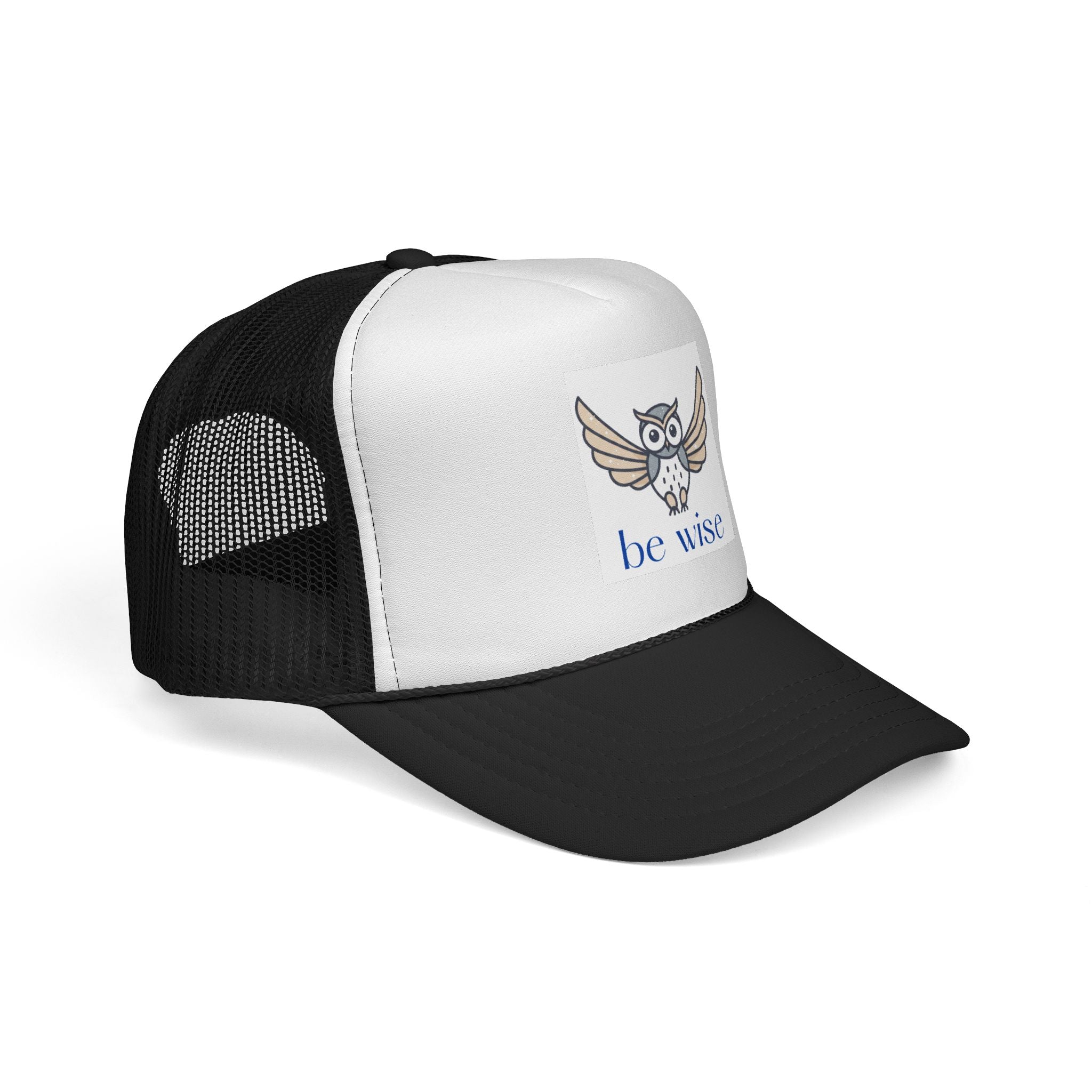Wise Owl Trucker Cap - Be Wise Design, Trendy Hat for Nature Lovers, Perfect Gift for Outdoor Enthusiasts, Cool Fashion Accessory, [...]