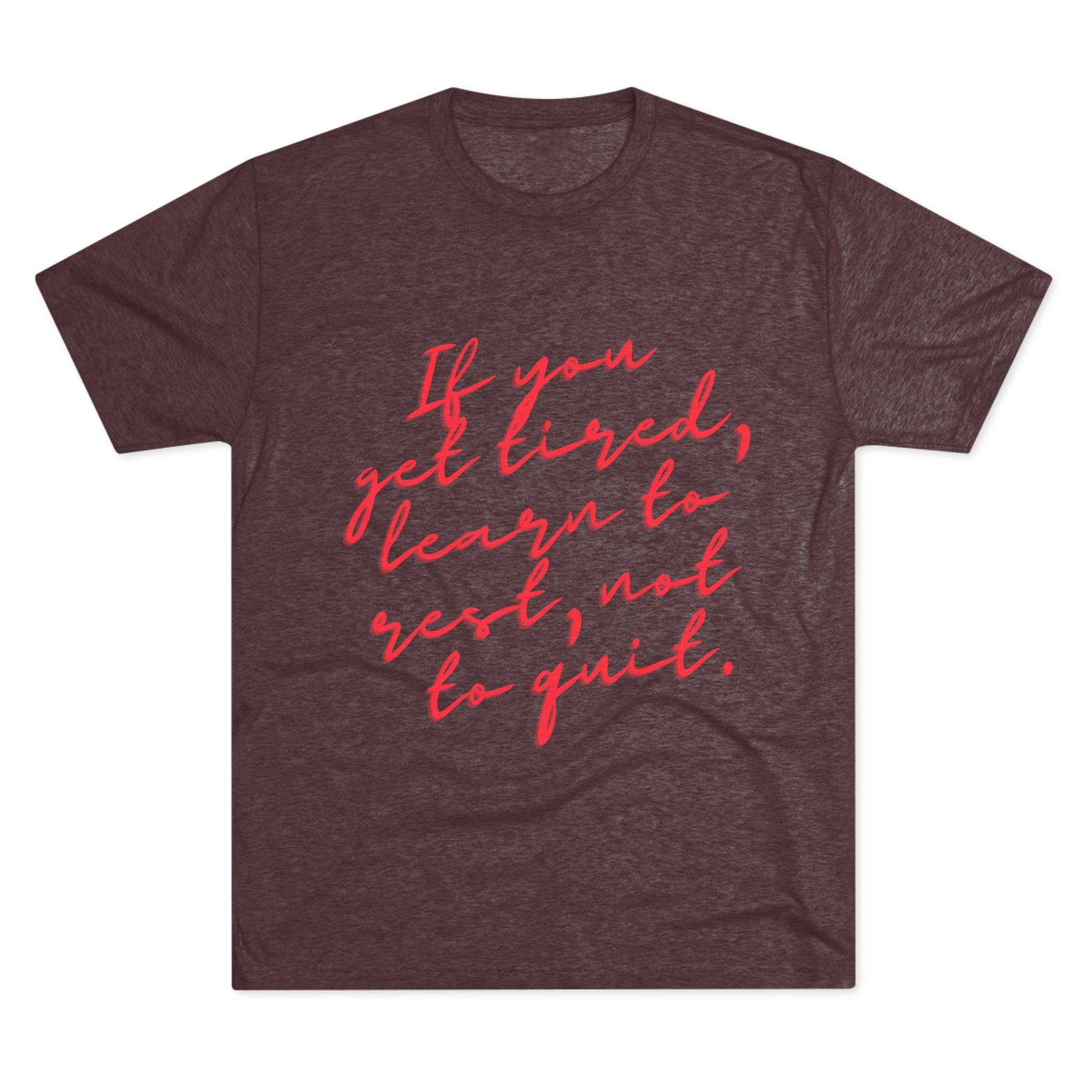 If you get tired, learn to rest, not to quit. || - Motivational Shirt for Relaxation and Self-Care, Gift for Friends, Positive Vibes Tee, Casual Wear, [...]