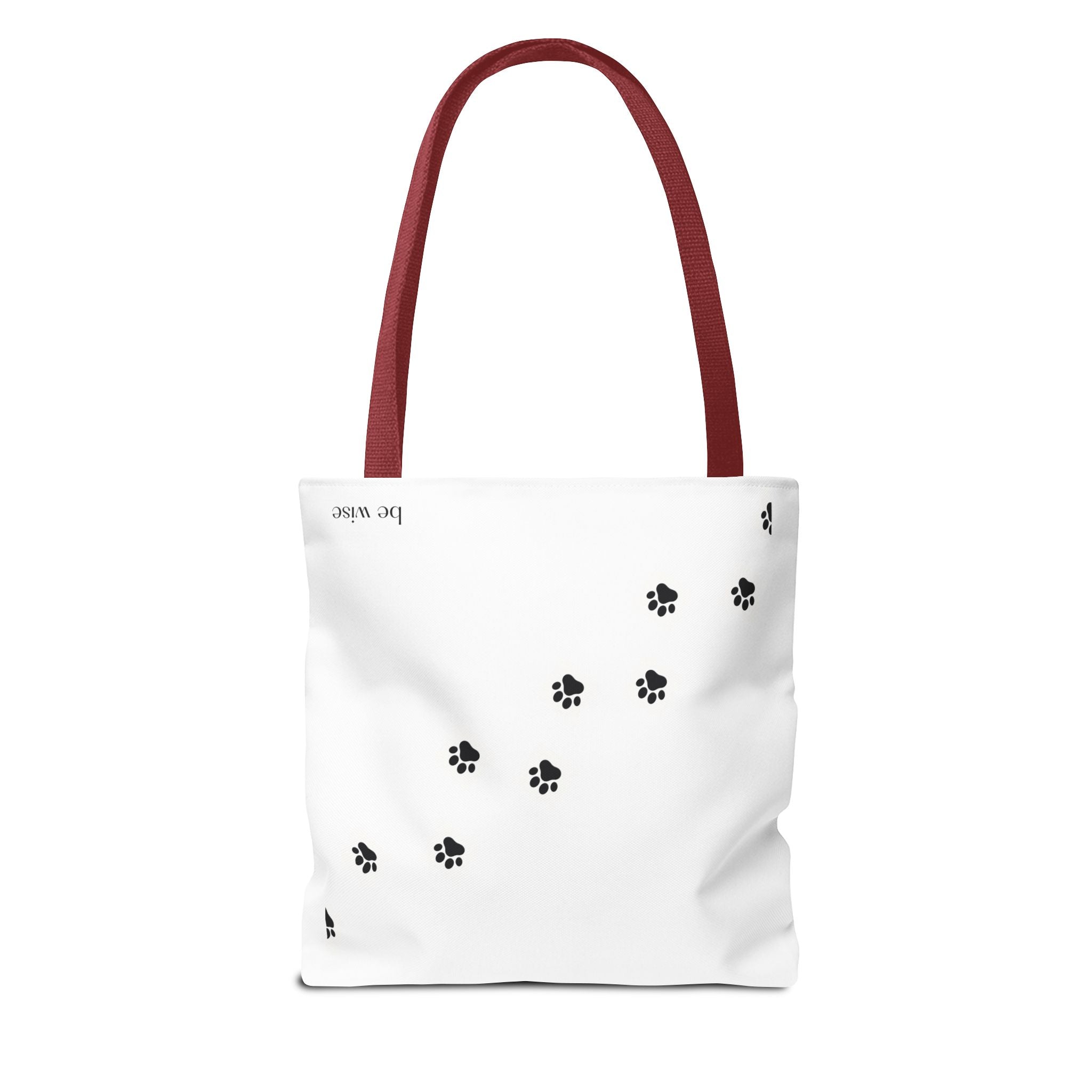 Paw Print Tote Bag - Stylish Pet Lover Accessory, Eco-Friendly Shopping Bag, Dog Lover Gift, Animal Prints, Cute Carryall