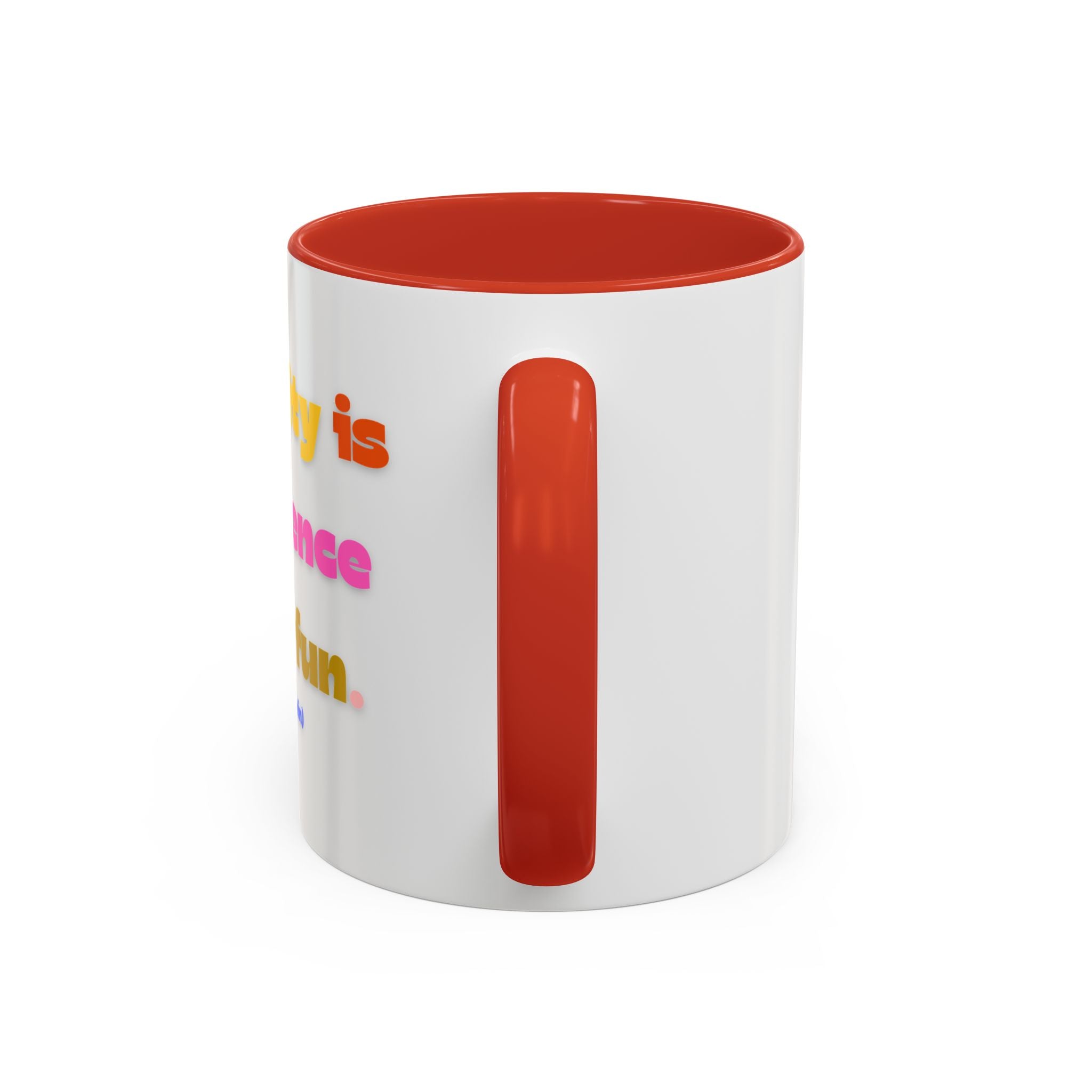 Colorful Inspirational Coffee Mug - Creativity is Intelligence Having Fun - Perfect Gift for Teachers, Artists, and Students