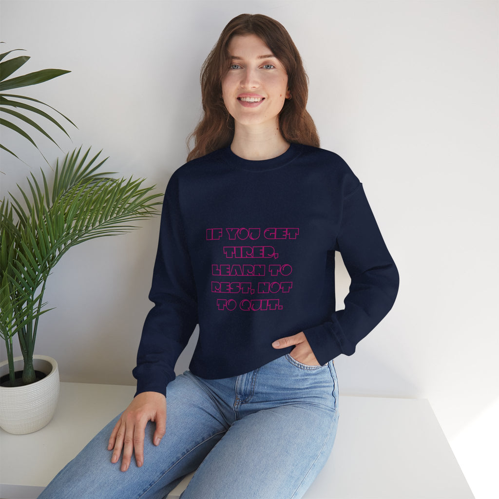 Inspirational Quote Crewneck Sweatshirt, Cozy Unisex Sweatshirt, Casual Outfit, Gift for Her, Motivational Apparel, Everyday Comfort
