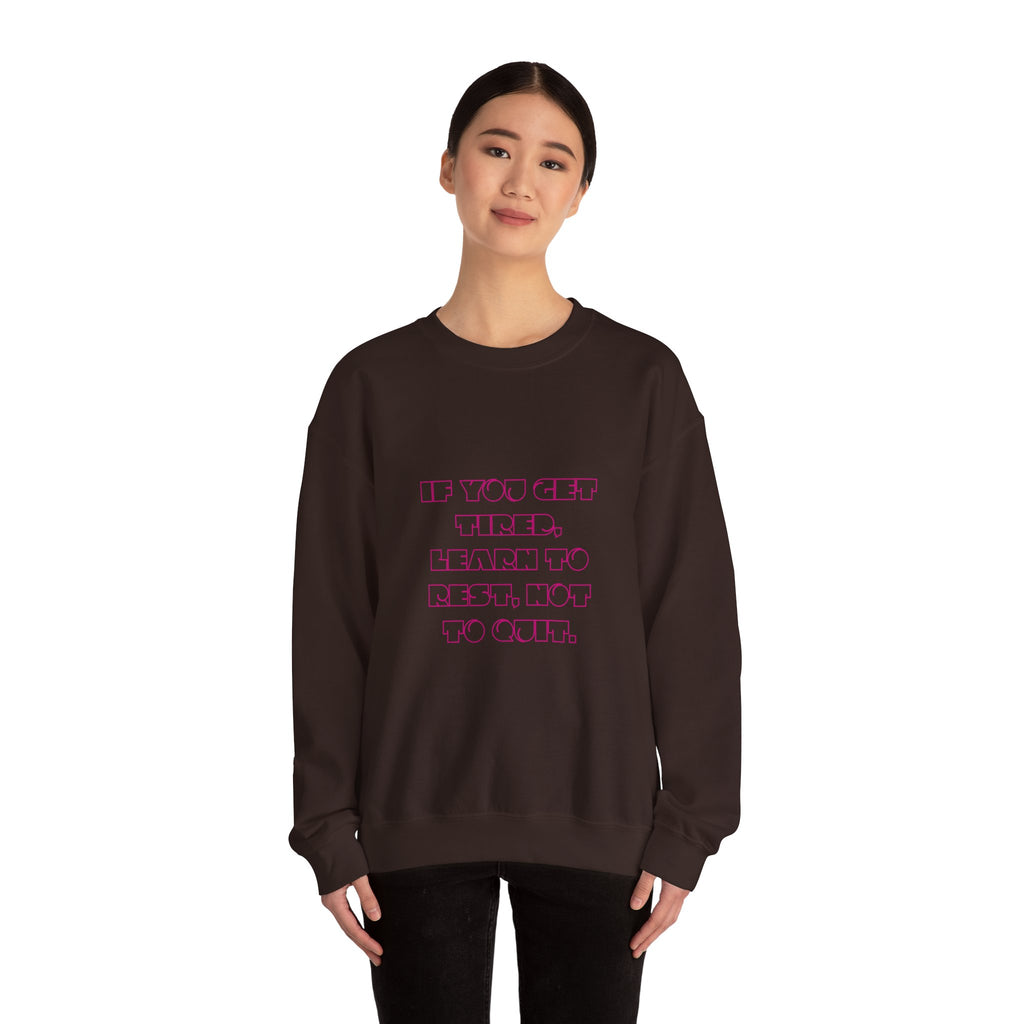 Inspirational Quote Crewneck Sweatshirt, Cozy Unisex Sweatshirt, Casual Outfit, Gift for Her, Motivational Apparel, Everyday Comfort
