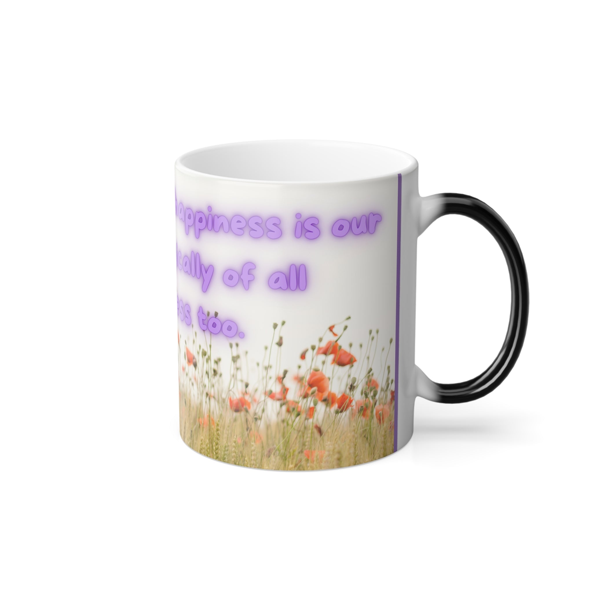 Color Morphing Mug for Soulful Reflections | Inspirational Gift, Unique Coffee Cup, Color-Changing Mug, Motivational Drinkware, Floral [...]