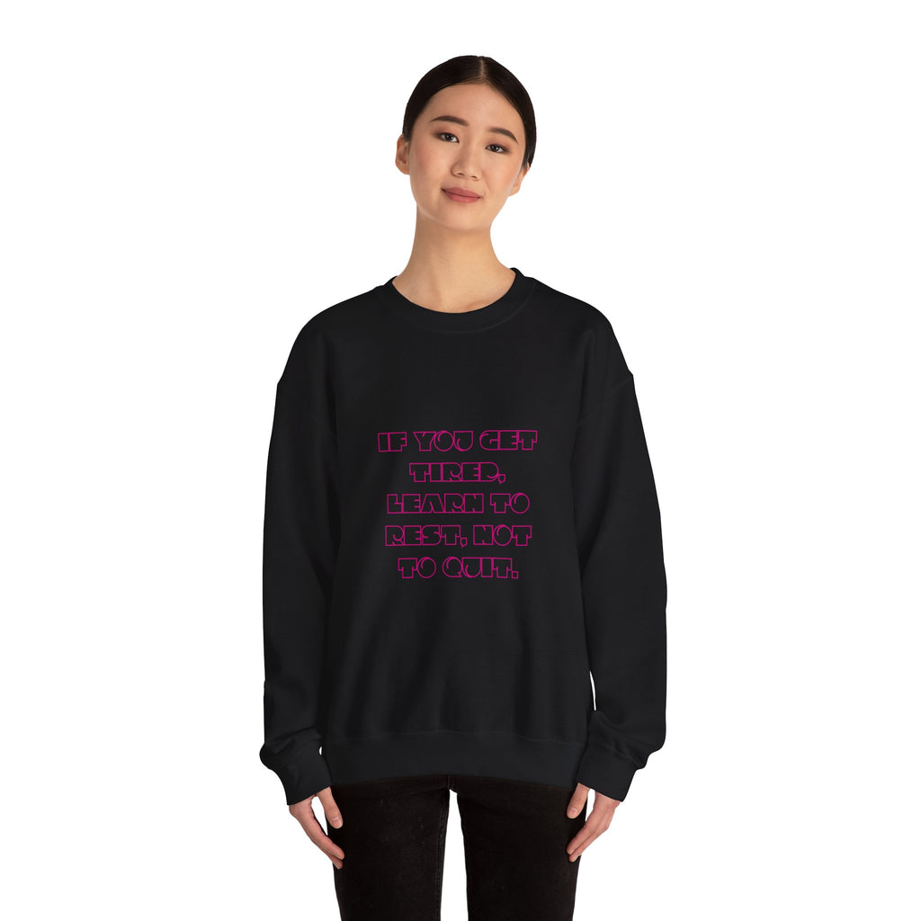 Inspirational Quote Crewneck Sweatshirt, Cozy Unisex Sweatshirt, Casual Outfit, Gift for Her, Motivational Apparel, Everyday Comfort