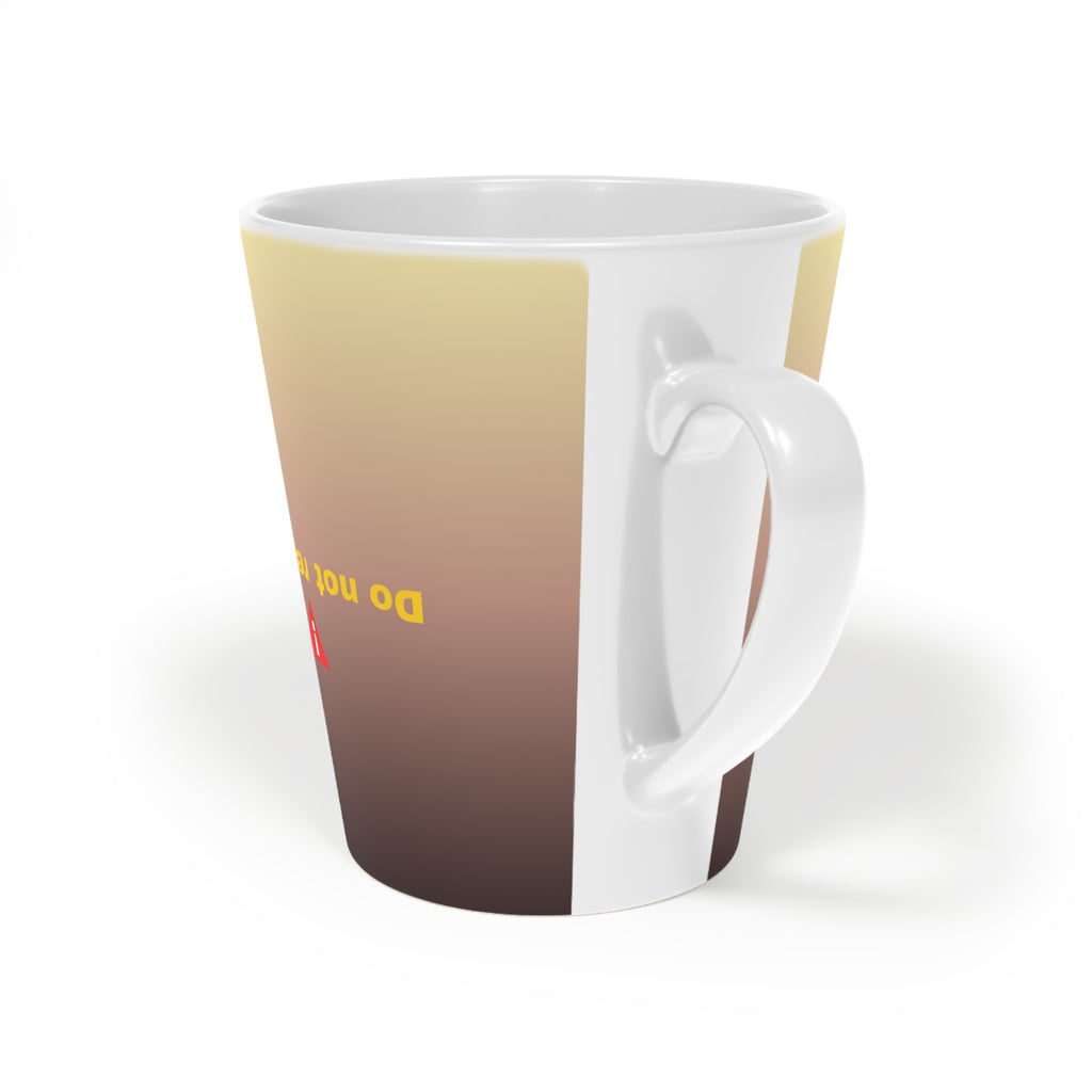 Stylish Latte Mug, 12oz - Perfect Gift for Coffee Lovers, Unique Kitchen Decor, Cozy Vibe, Home Office Essentials, Great for Any Occasion