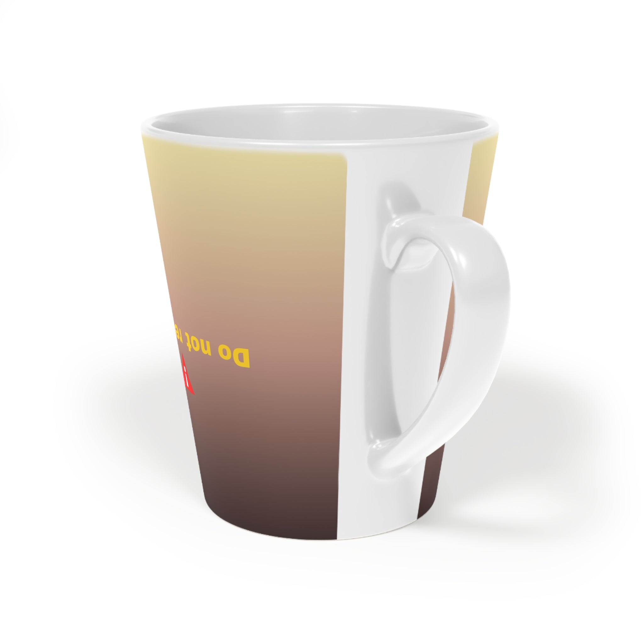 Stylish Latte Mug, 12oz - Perfect Gift for Coffee Lovers, Unique Kitchen Decor, Cozy Vibe, Home Office Essentials, Great for Any Occasion