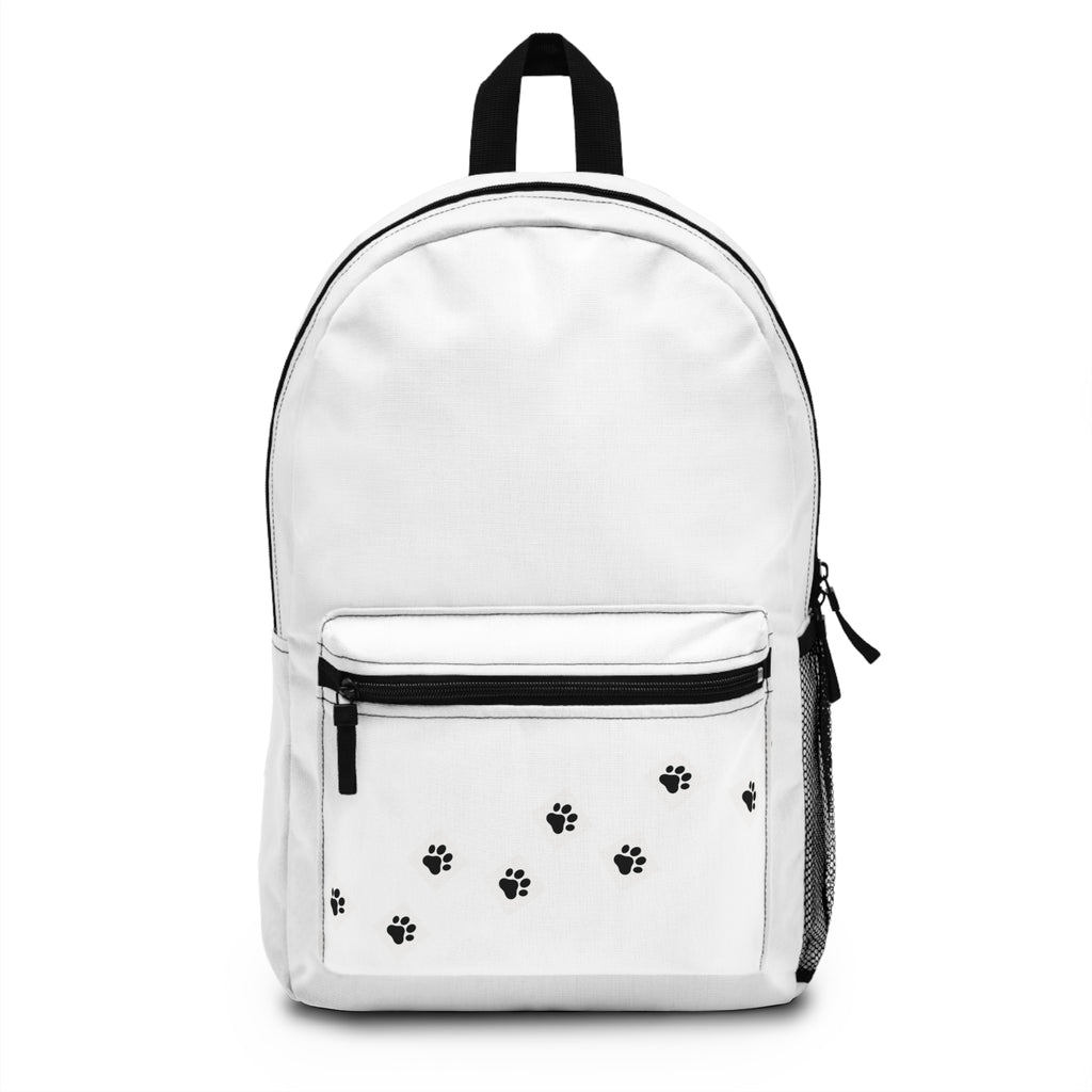 Stylish Paw Print Backpack - Perfect for Pet Lovers, School, Travel, Gift for Animal Enthusiasts, Stylish Carryall, Cute Dog or Cat Backpack