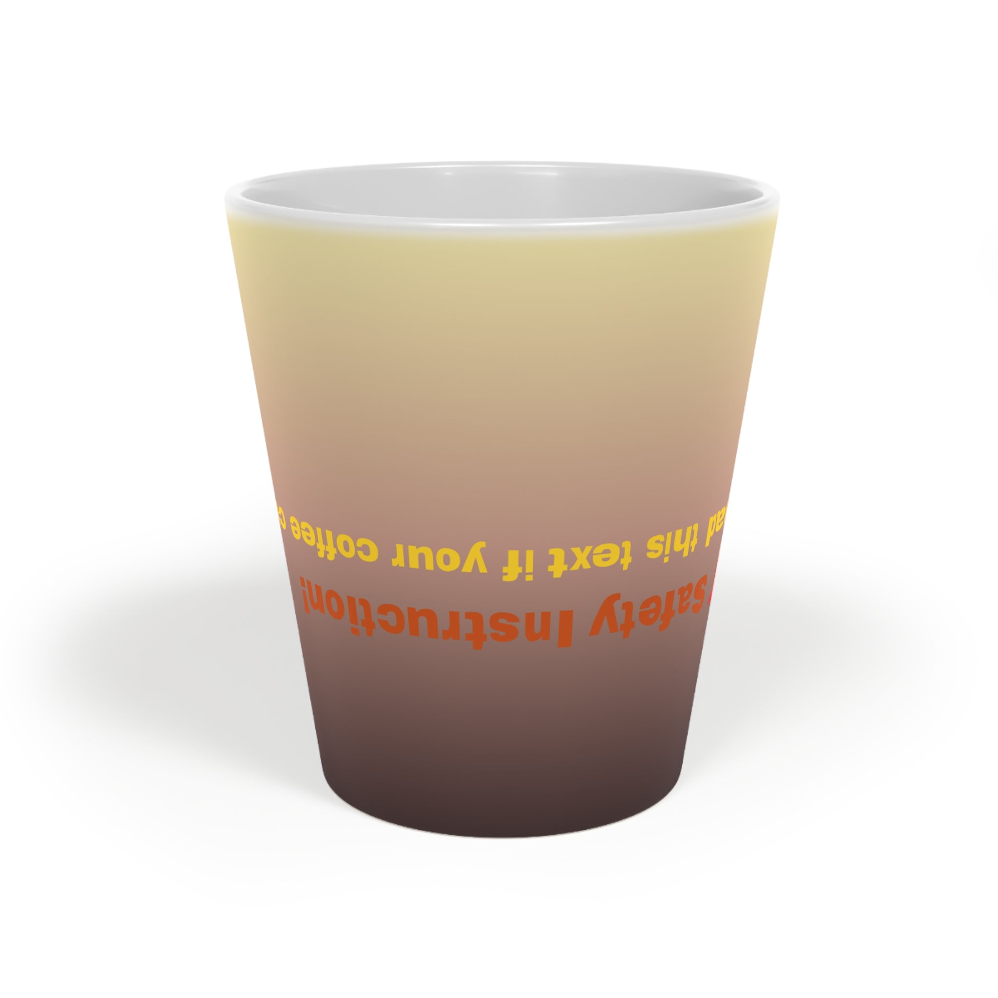 Stylish Latte Mug, 12oz - Perfect Gift for Coffee Lovers, Unique Kitchen Decor, Cozy Vibe, Home Office Essentials, Great for Any Occasion